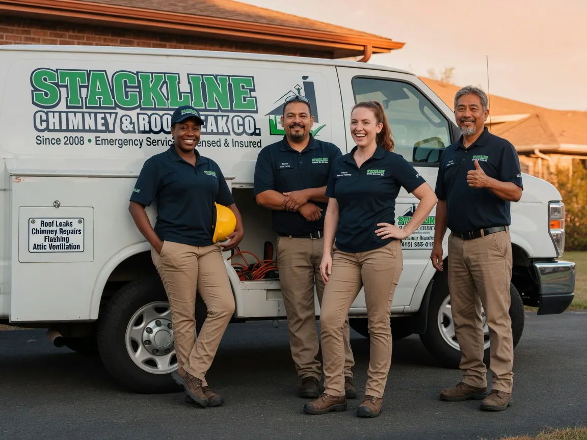 Chimney flashing repair company in Glenwood, MD